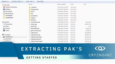 Choose the. . How to repack pak files